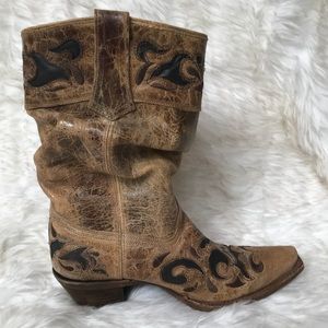 Corral Mid-Calf Cowboy Boots